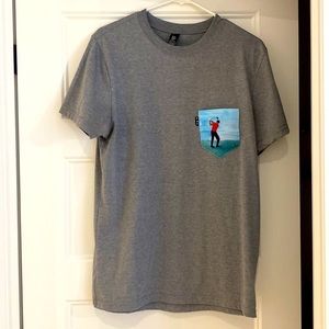 Poche & Fils light grey t-shirt.